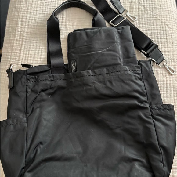 Tumi Black Nylon Diaper Bag - Picture 2 of 5